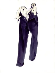 Blaue Cordhose (Humphrey) 2004